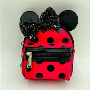 Loungefly x Disney- Minnie Mouse Mini Backpack Weistlet